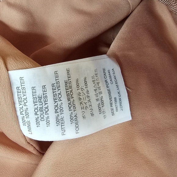 J.Crew Pleated Lattice Dusty Rose Mini Skirt - Picture 6 of 7